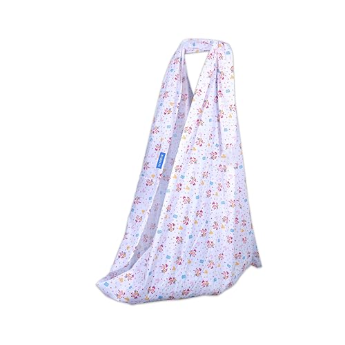 Image of Born Baby Hanging Swing Cradle Cotton thottil Cloth thuni for Babies Baby Boy's and Girl's Sleep Cotton Cloth Cradle /Zula / /Jhula /Jhoola /uyalalu for New Born Babies (White)