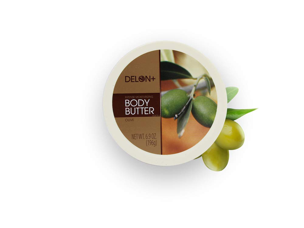 DELON Intense Moisturizing Body Butter, 6.9 Oz (4-Pack) (Olive) : Everything Else