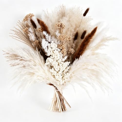 WXQX Pampas Grass Bouquet, Boho Flower...