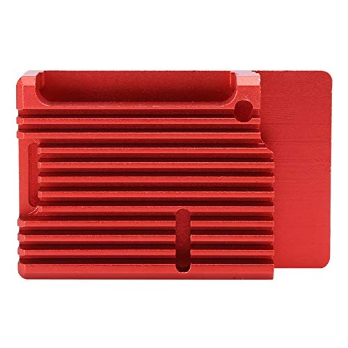 Étui de protection pour Raspberry Pi, étui professionnel pour Raspberry Pi 4 B + accessoires informatiques antirouille en alliage d'aluminium pour bureau à domicile