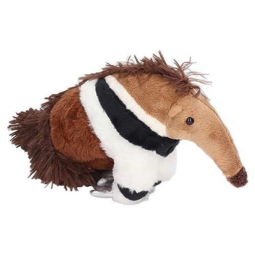 Divertido Oso Hormiguero de Peluche de Juguete para Oficina, Muñeco de Peluche de Animal Simulado Suave, Decoración del Hogar para Niños y Adultos