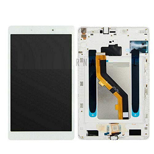 ePartSolution LCD Display Touch Screen Digitizer + Frame Assembly Replacement for White Samsung Galaxy Tab A 8.0 2019 SM-T290 USA