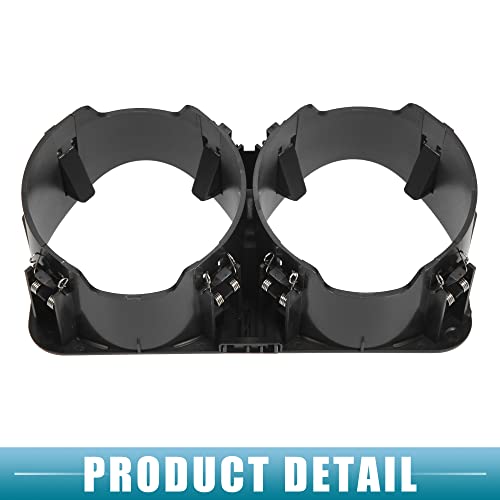Portavasos Insert para Mercedes-Benz W221 2009-2012 Negro miniatura 7