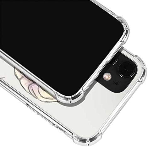 Skinit Clear Phone Case Compatible with iPhone 12 Mini - Officially Licensed Disney Frozen Elsa Snowflakes Art Design
