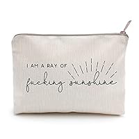 Algopix Similar Product 2 - I am A Ray of Sunshine Makeup Case