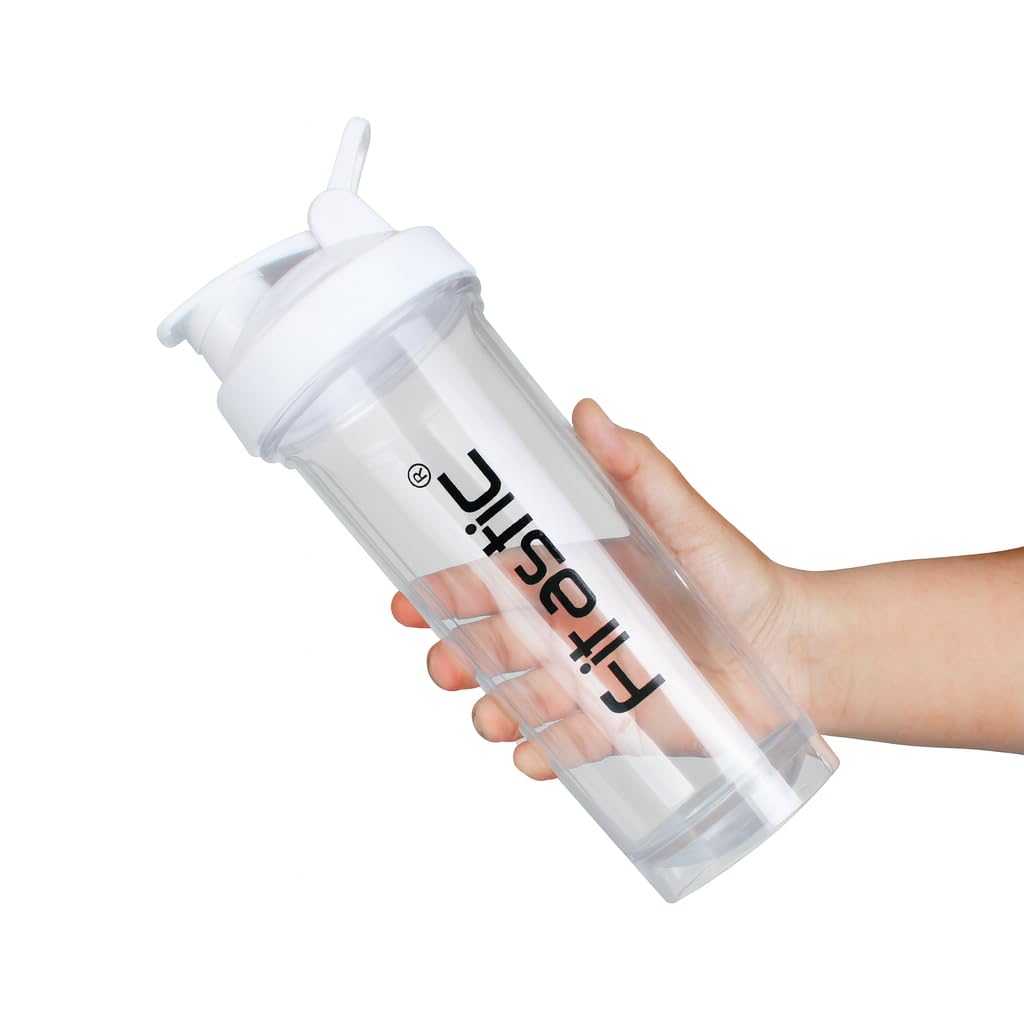 UltraMix Shaker with Silicone Carrying Loop - Food Grade - BPA Free - Leak Proof - 800 ML-image-32