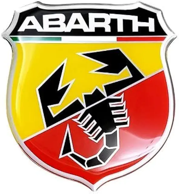Adesivo 3D Ufficiale Abarth Scudetto 50 mm - Adesivi Abarth