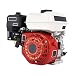 KinHall 4 Stroke 160CC Gas Engine Air Cooled 6.5HP for Honda GX160 OHV Pull Recoil Starter Air Cooled Ultra High Pressure Engine with Big Tank Motor Universal Mounting Pattern