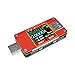 Produktbild diymore USB 2.0 Multifunktionstester UT25 Voltmeter Amperemeter Tester Typ C Farbe TFT LCD Digital Stromspannung Monitor Kabel Widerstand Batterie Power Kapazität Ladegerät Ersatz UM24