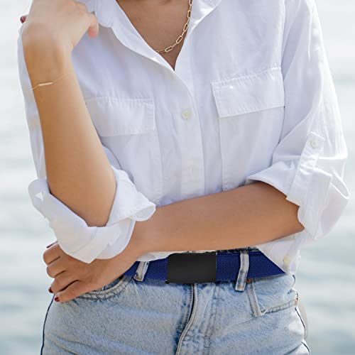 Image of Falari Canvas Web Belt Fully Adjustable Cut to Fit Golf Belt Flip Top Buckle