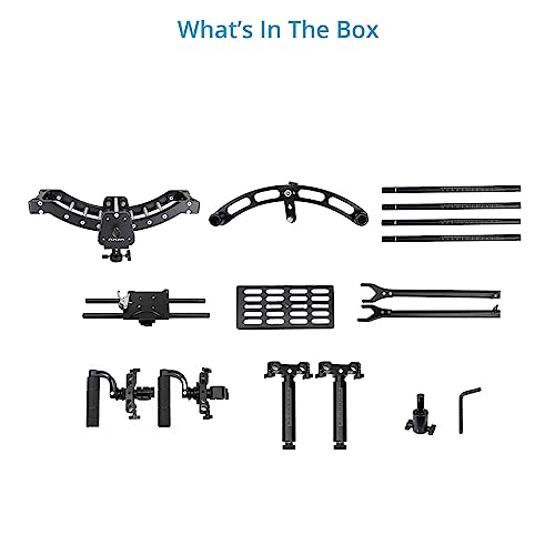 Estabilizador de cardán portátil de 3 Ejes FLYCAM Equator. para trípodes C, Chaleco de Brazo Vista-II y Plataformas Flowline. Carga útil de hasta 35 kg (ST-EQTR-01) - imagen 8
