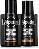 Alpecin Caffeine Hair Booster, 2 x 200 ml - Tonico per rinforzare le radici dei capelli...