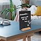 21 x 30 cm Tischtafelschild mit Standfuß, Mini Kreidetafel Schilder Store Food Schilder, Double-Sided Kreidetafel Zeichen, Kleine Tafel Set Message Boards für Party, Bar und Restaurant(1 Stück)