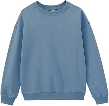 Amazon.com: Sudaderas blancas para mujer, suéter de otoño para mujer,  cuello redondo, sudadera holgada Harajuku : Ropa, Zapatos y Joyería