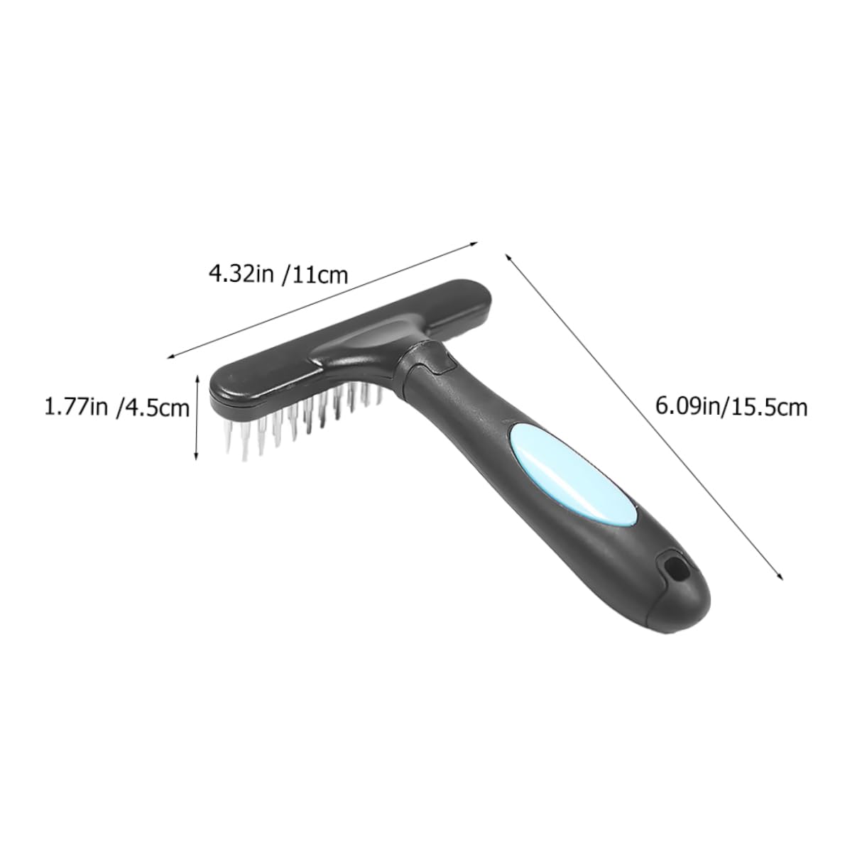 BCOATH Pet Hair Comb Dog Nail Rake Brush Dog Grooming Rake Pet Cleaning Hair Removal Brush