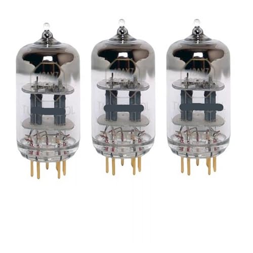 Tubes 12AX7 ECC83 assortis par 3 pour un son chaud sans distorsion
