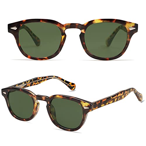 Image of SOJOS Retro Small Round Sunglasses for Men Women Trendy Circle Style UV400 Lenses Unisex Sun Glasses SJ2251