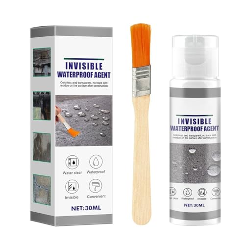 JoyousMall Spray sellador impermeable súper fuerte para fugas, revestimiento flexible de secado rápido para la pared del techo, el alféizar del baño, no amarillea, 100 ml