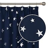 Funktion - Die Blickdichten Gardinen mit schwarzer Zwischenschicht hat einen besseren Verdunkelungseffekt und können das Licht isolieren und die Wohnräume, Schlafzimmers usw. verdunkeln. Deshalb kann man einen bequemen Raum und besseren Schlaf haben.