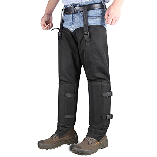 HUNTARMOR Snake Guard Gaiter Chaps: Total Protection Snake Chaps, Ankle to Thigh Snake FP Chap, Hunting Gear with Full Protection for Legs from Snake Bites & Briar Thorns & Brush