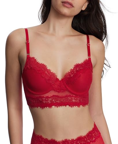 Image of Skarlett Blue Women's Entice Longline Lightly Lined Bra 321240