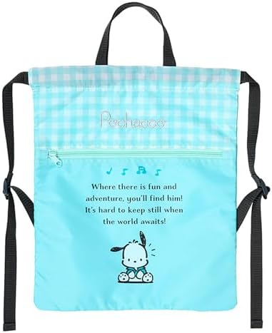 （02:00時点） サンリオ(SANRIO) ナップサック ポチャッコ 子供 体操服入れ 名前スペース付き 534641