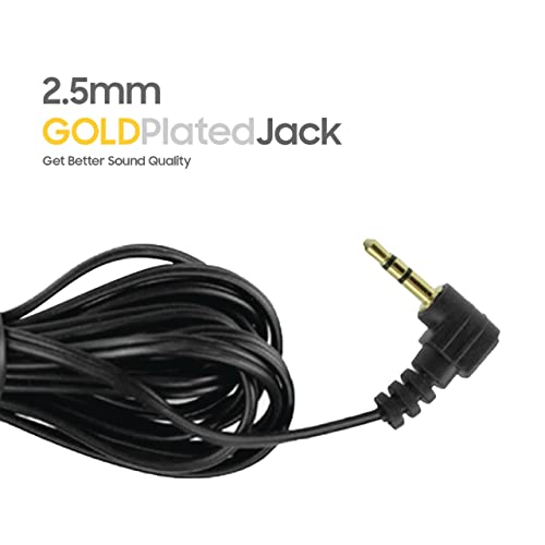 Telephone Headset For Office Phone, 2.5Mm Pin Landline Headphones With Boom Mic. For Conference Call, Panasonic Landline, Business Call Center, Cordless Phone (Not For Smartphone & Computer) #TOP6