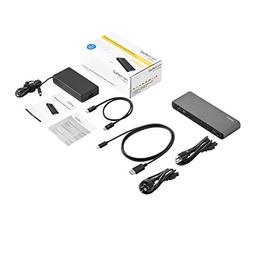 Docking station Thunderbolt 3 StarTech con DisplayPort y aluminio premium 6