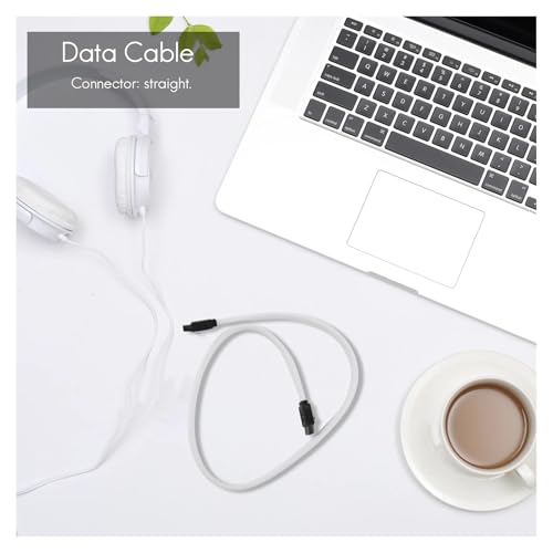 Cable de datos SATA 3.0 III de 50 cm con funda de nylon miniatura 5