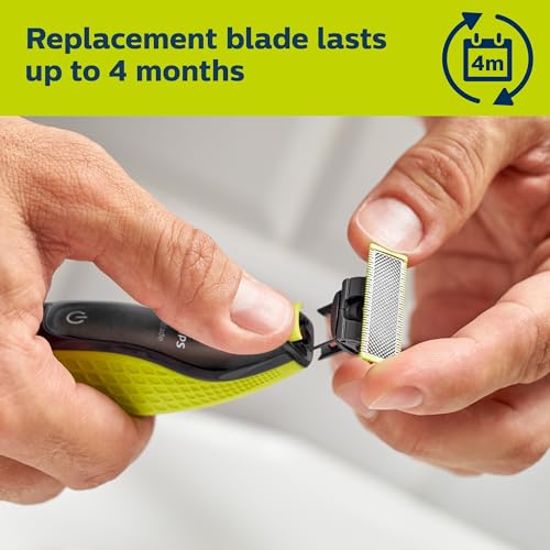 Philips Norelco Genuine OneBlade Replacement Blade Face + Body Kit, QP620/80