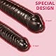 AMAZBEE 11.1in Idoppeldildo Realistischer Dildo g-Punkt und Analspiel Super Großer Realistischer Doppelseitiger Dildo für Männer, Frauen, Homosexuelle