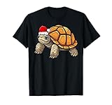 Photo Gallery tortoise wearing santa hat xmas - tortoise lover christmas maglietta Photo Gallery tortoise wearing santa hat xmas - tortoise lover christmas maglietta