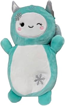 Squishmallows Official KellyToy 10 Inch Hug Mees Christmas Holiday 2023 Yollie The Yeti