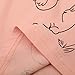 Toddler Girls Easter Spring Dress Pink Rabbit Cotton Casual Ruffle Short Sleeve Summer Bunny Playwear Clothes 4T