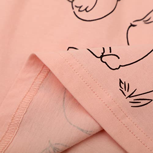 Image of HILEELANG Girls Cotton Tiered Dress Flutter Ruffle Sleeve Summer Swing Sundress Birthday Party Casual Outfit Colorblock 2-12Y