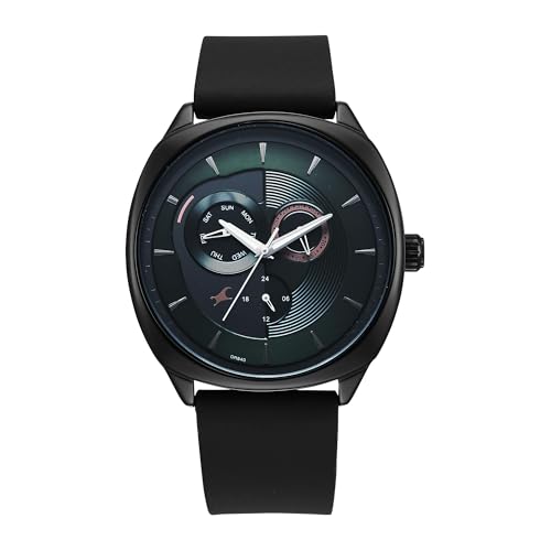 Image of Fastrack TIK Tok 5.0 Quartz AnalogGreen Shaped Dial Men's Watch - 3330NL01