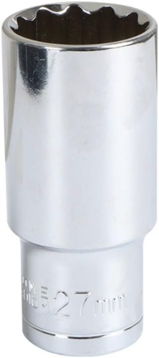 1 個 1/2 "ドライブ 12 ポイントディープソケットレンチヘッド防錆ソケットセット 78 ミリメートル長さのスリーブラ