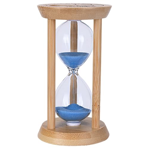 Sourage de Sable Lumineux en Bois de 10 Minutes, sablier, Cuisine décorative Anti-Goutte et minuterie Classe pour la Maison, Le Restaurant et Les Enfants