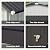 Patiowell 10 X 12 FT Barn Style Metal Storage Shed for Outdoor, Steel Yard Shed with Design of Lockable Doors, Utility and Tool Storage for Garden, Backyard, Patio, Outside Use
