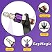 RayMagic Steel Pneumatic Tool Rafter Hook 360° Swivel Hanger, Durable,Reusable Metal Organaizer Adjustable Easy Install Hooks with 1/4