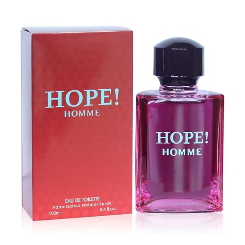 Image of AFLUXE Hope Cologne for Men Eau De Toilette Natural Spray|Fruity and Floral Scent|Elegant and Classic Fragrance,for all Skin Types|Casual and Formal Wear,3.4 Fluid Ounce /100 Ml