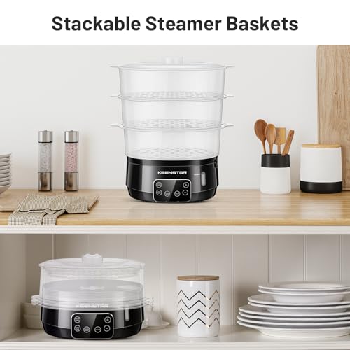 Compare Electric Food Steamer for Cooking, 13.7QT Vegetable Steamer
