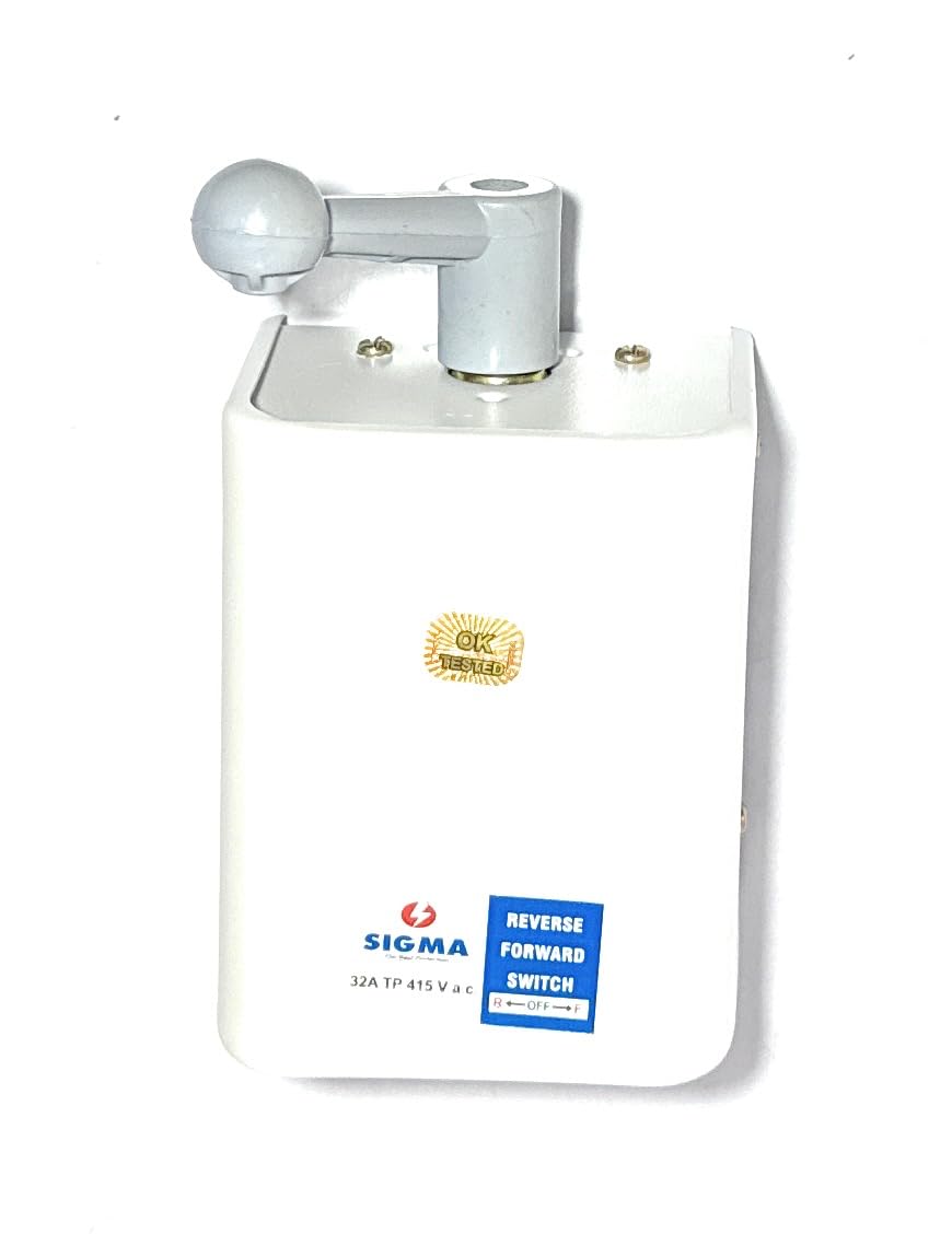 Sigma HEAVY DUTY LT Reverse Forward Control Switch (32 Amps, 3 Phase, 415 Volts)-image-23