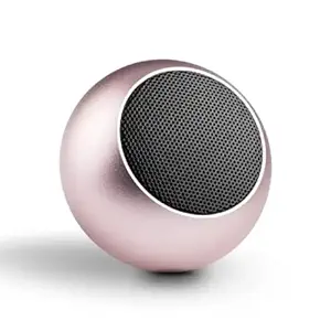 icall Mini Rechargeable with Powerful Bass & Mic 5 W Bluetooth Speaker (Pink)