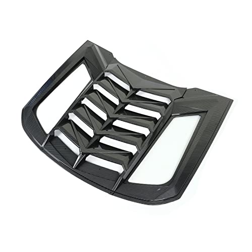 Aletas de plástico ABS con protección UV para luna trasera de coche 1
