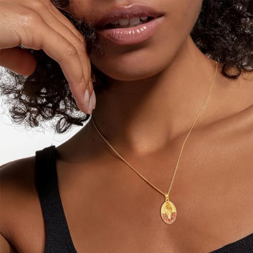 AENEAS Virgin Mary Necklace for Women Sterling Silver Gold Plated Virgen de Guadalupe Pendant Rose Jewelry Baptism Faith Religious Mother's Day Gifts3