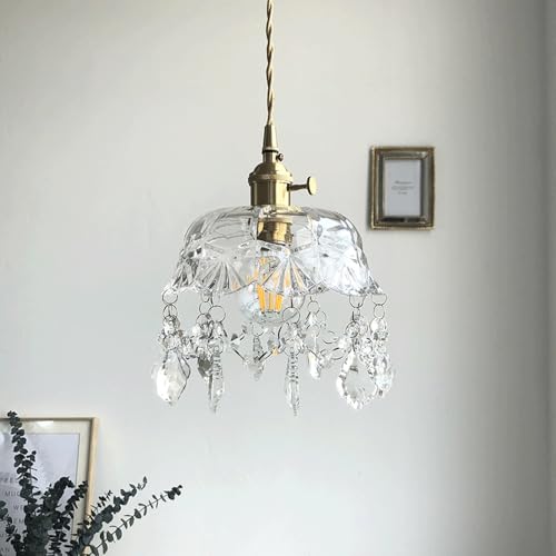 Lampe suspendue vintage pour balcon et salon confortable