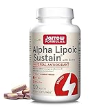 Jarrow Formulas Alpha Lipoic Sustain With Biotin, Dietary Supplement for Antioxidant, Cellular Energy Production and Normal Glucose Metabolism Support, 120 Tablets, 60-120 Day Supply