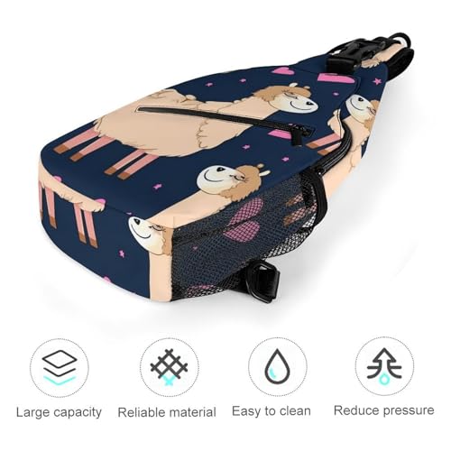 Morrales tipo sling con diseño blanco para adultos miniatura 5
