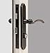 Larson Certified Storm Door Revere Mortise Handle Set (Aged Bronze)